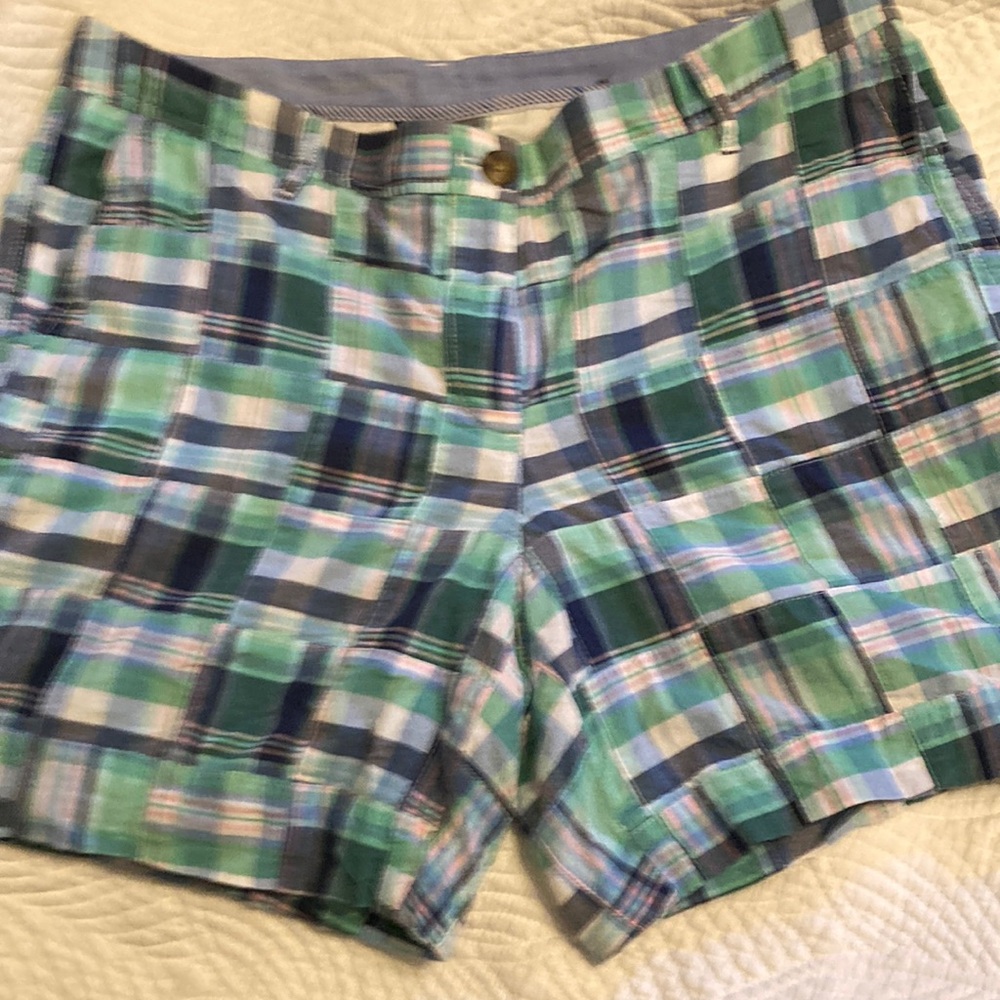 Madras plaid  Women's Shorts